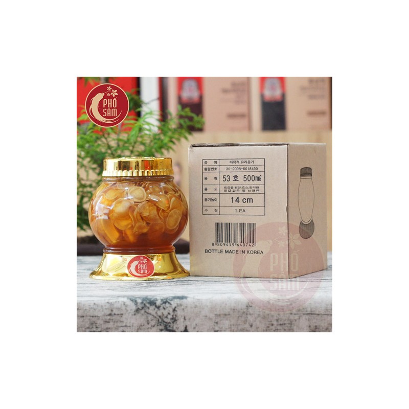 0-anh-dai-dien-sam-tuoi-thai-lat-500ml_.jpg Sâm tươi thái lát ngâm mật ong lọ 500 ml - Image 1