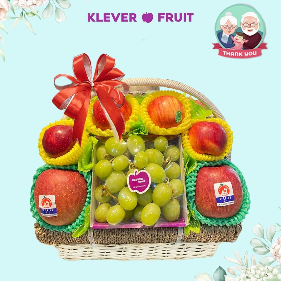 1099k_bfa96617452c49709bbaf5f17882ccef_master.jpg Giỏ quà cảm ơn Ông/ Bà - 03 - Quà Trái Cây - Klever Fruit - Image 1