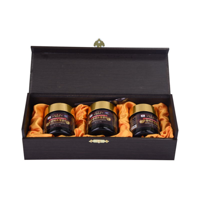 122.png Cao đông trùng hạ thảo Gold Hàn Quốc hộp 3 lọ x 120 gr - Image 1
