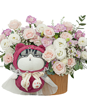 14713_cutie-bear-and-rose.jpg Cutie bear and rose 14 - Image 1