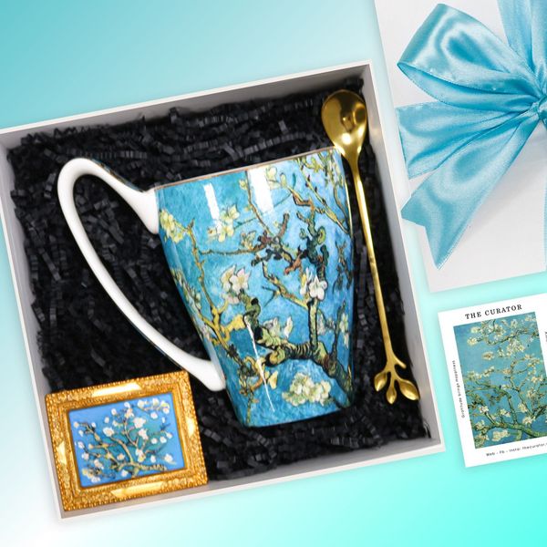 72_e4334c1cfe3d4f229dbe9b0e1a29c855_grande.jpg Bức hoạ Hoa hạnh nhân - danh hoạ Vincent Van Gogh - Image 1