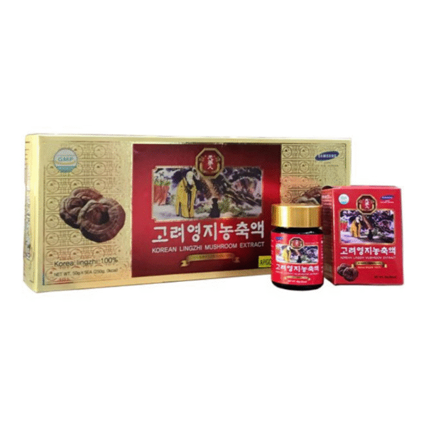 Cao linh chi đỏ Bio Apgold Hàn Quốc hộp 5 lọ x 50gr