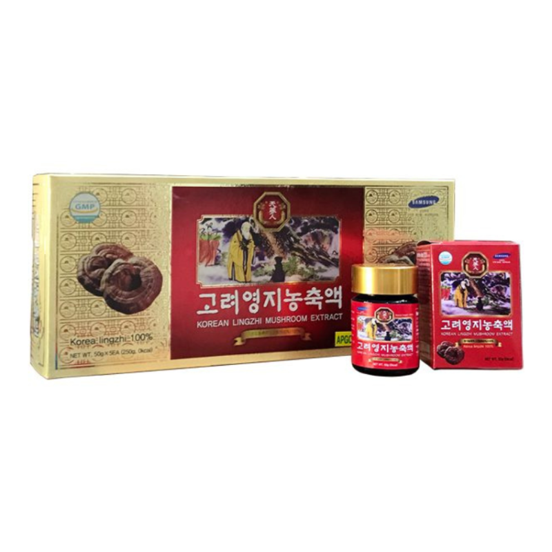 76.png Cao linh chi đỏ Bio Apgold Hàn Quốc hộp 5 lọ x 50gr - Image 1