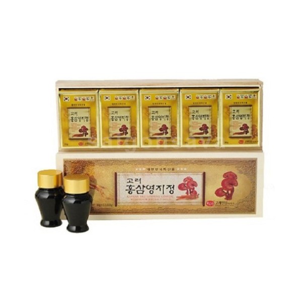 78.jpg Cao hồng sâm KGS Mushroom linh chi 100% nguyên chất hộp gỗ 5 lọ x 30gr - Image 1