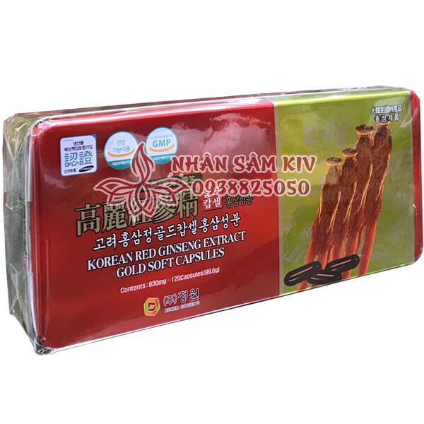 887168395196.jpg Viên đạm hồng sâm Hàn Quốc hãng Dongwon hộp 120v - Image 1