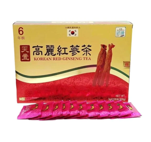 96.png Trà hồng sâm Dongwon hộp 100 gói - Image 1