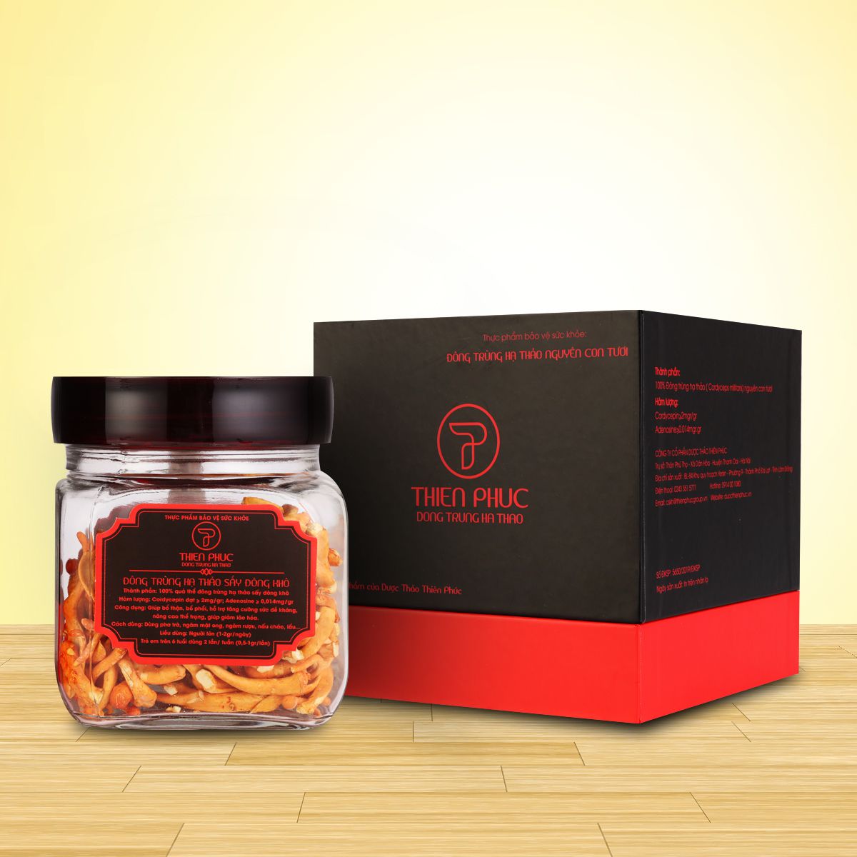 DONG-TRUNG-HA-THAO-QUA-THE-KHO-SAY-LANH_compressed.jpg Thực phẩm bảo vệ sức khỏe Đông trùng hạ thảo quả thể khô sấy lạnh - Image 1