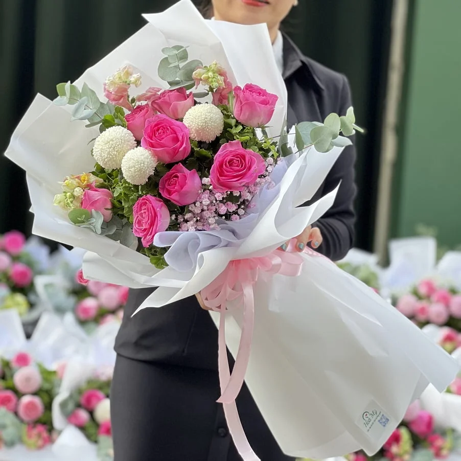 Hinh-55.jpg.webp #Top2 Bó Hoa Chúc Mừng Đại Hội-Đại Biểu, Tốt Nghiệp, Trao Giải Đẹp - Image 1