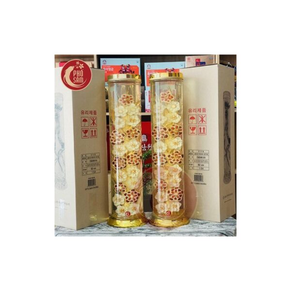 Bình ngâm sâm hàn quốc và hoa sâm bình 20 lít - Bình Số 20
