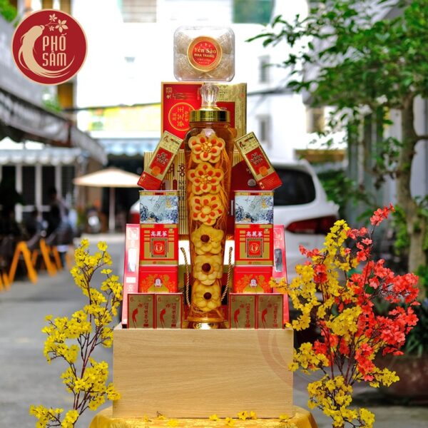 Giỏ Quà Tết Cao Cấp Sang Trọng Đẳng Cấp VIP56 - G155