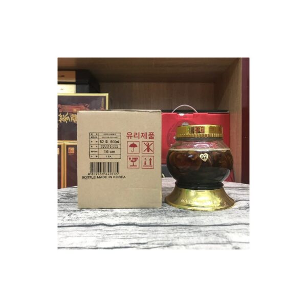 Bình ngâm rượu sâm Hàn Quốc 800ml số 52