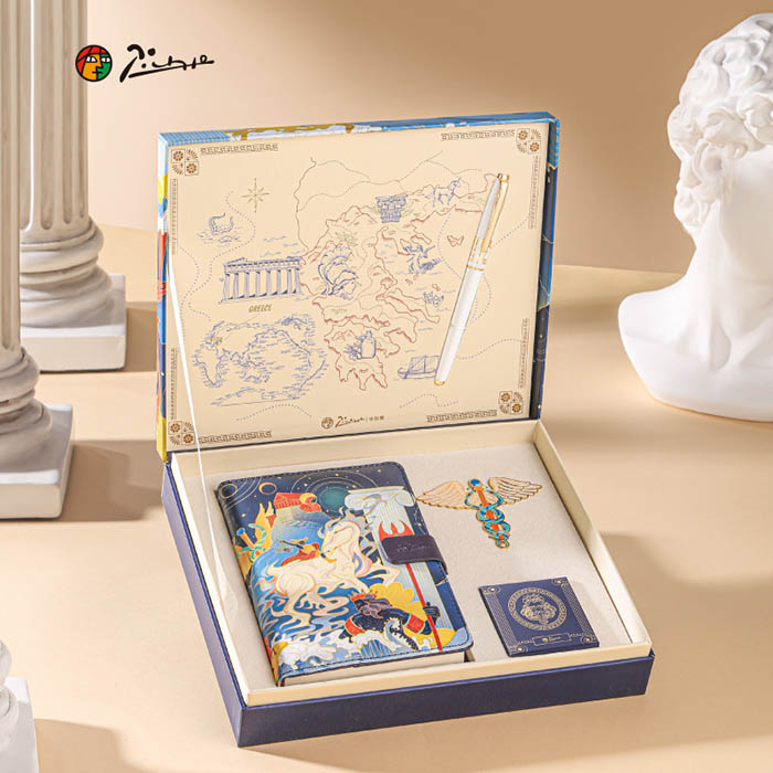 bo-qua-tang-but-picasso-than-thoai-hy-lap-6.jpg Bộ quà tặng Picasso Thần Thoại Hy Lạp – Bút ký, sổ tay, mực, dấu trang - Image 1