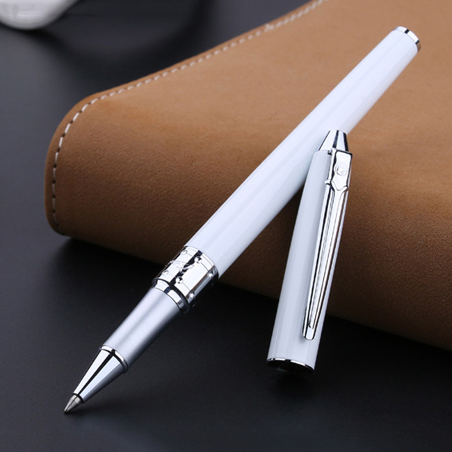 but_da_bi_picasso_605rw_3_1.jpg Bút Picasso 605 RW- Bút dạ bi màu trắng Thiên đường Horta - Image 1