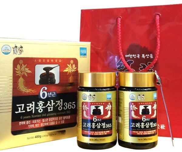 CAO HỒNG SÂM 365 (250GR X 2 LỌ)