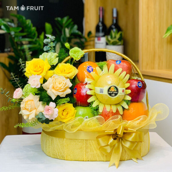Giỏ hoa quả ht11