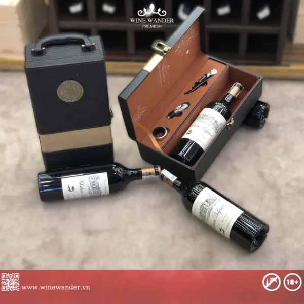 Hộp quà rượu vang Chateau Belgrave Haut-Medoc