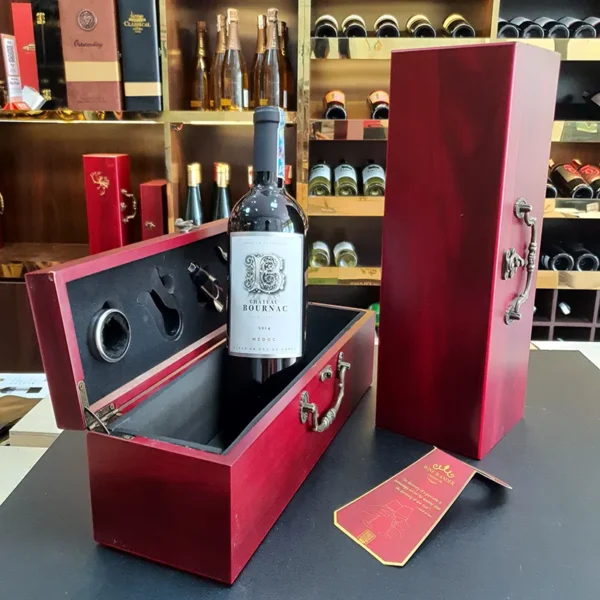 Hộp quà tặng Rượu Vang Pháp Château Bournac 2014