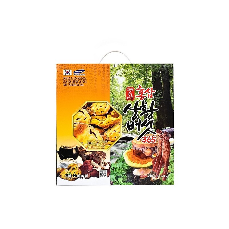 nuoc-ep-nam-thuong-hoang.jpg Nước ép nấm thượng hoàng Hàn Quốc hộp 30 gói x 70ml - Image 1