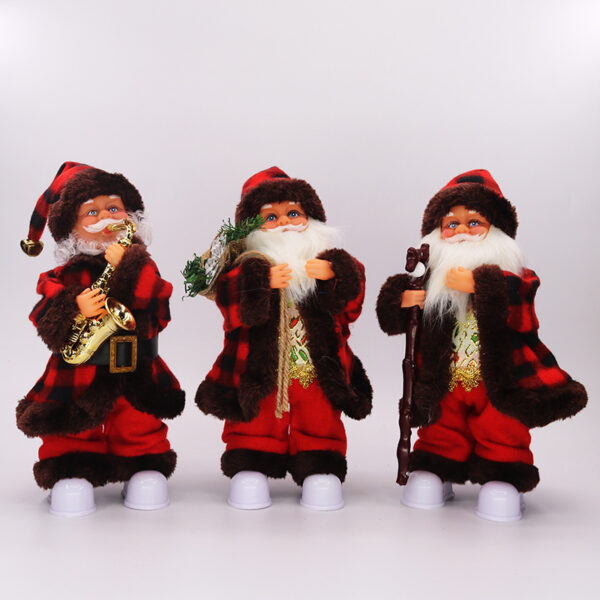 Ông già Noel phát nhạc để bàn (30cm)