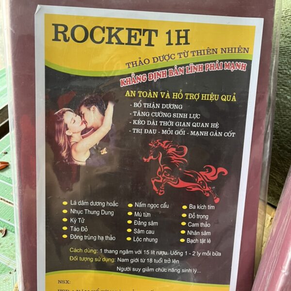 Thang rocket 1h hộp vip