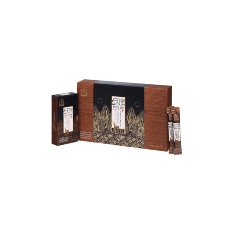 tinh-chat-hong-sam-nhung-huou-cao-cap-chinh-phu-kgc-cheon-nok-10ml-x-30-goi-hinh-dai-dien.jpg Tinh chất hồng sâm nhung hươu cao cấp chính phủ KGC Cheon Nok 10ml x 30 gói - Image 1