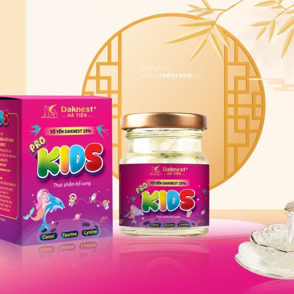 Yến hũ Daknest 25% – Kids 70ml