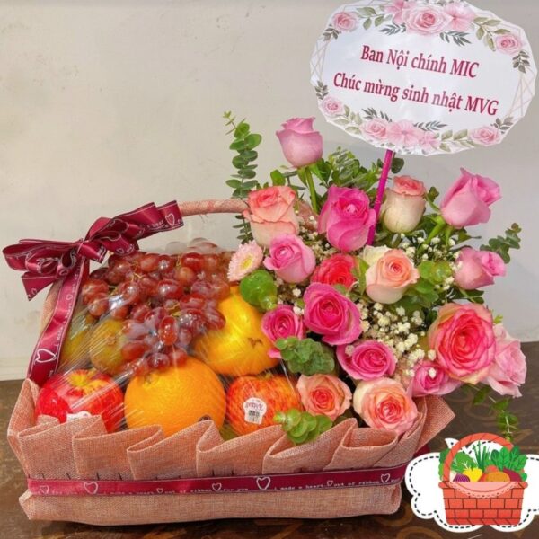 Giỏ Trái Cây Thăm Bệnh 33