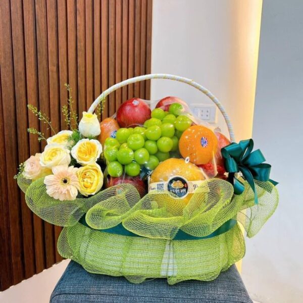 Lẵng Trái Cây Khai Trương 003