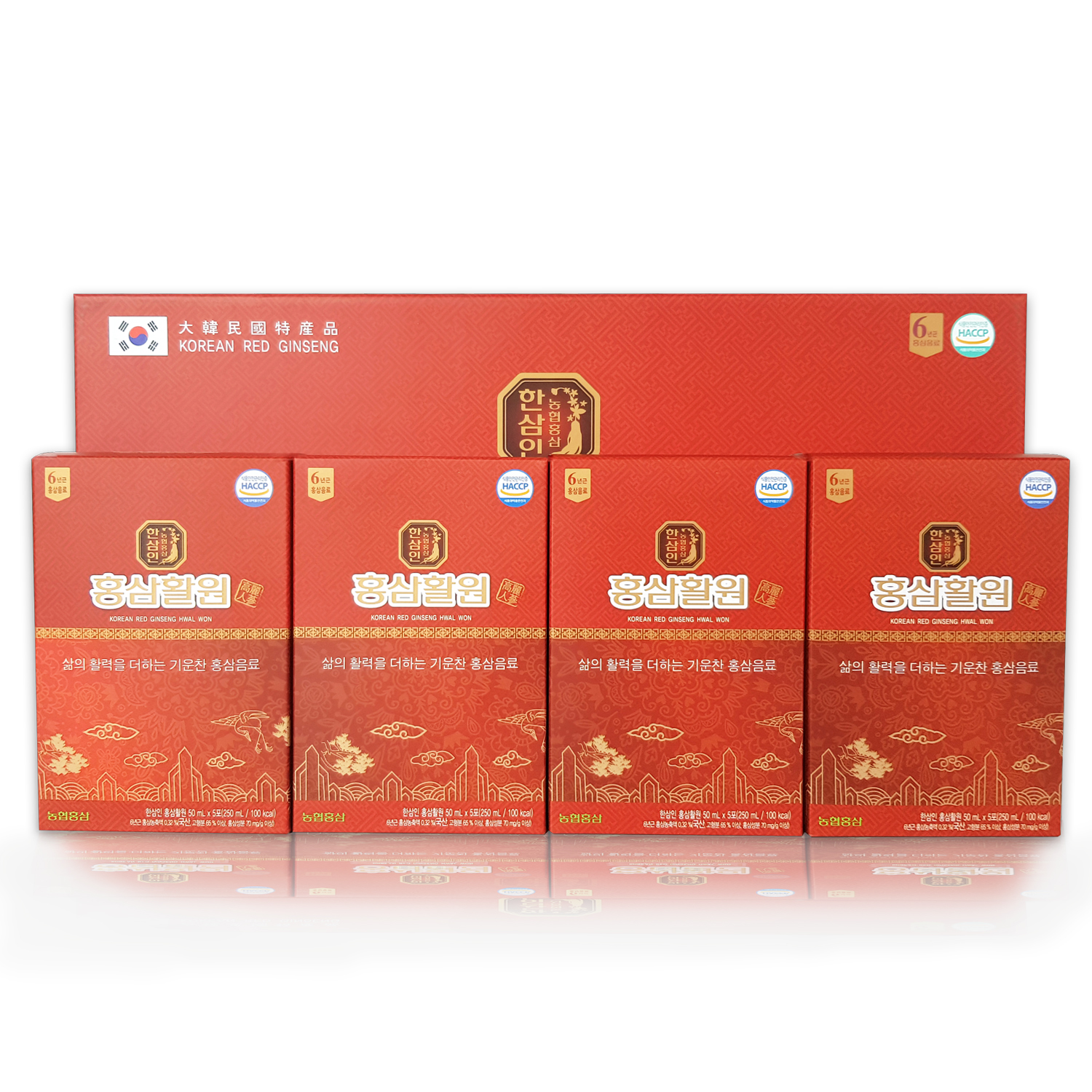 HSHQ-x20_04.jpg Hồng Sâm Nước Hwalwon Hàn Quốc (20 gói) - Image 1