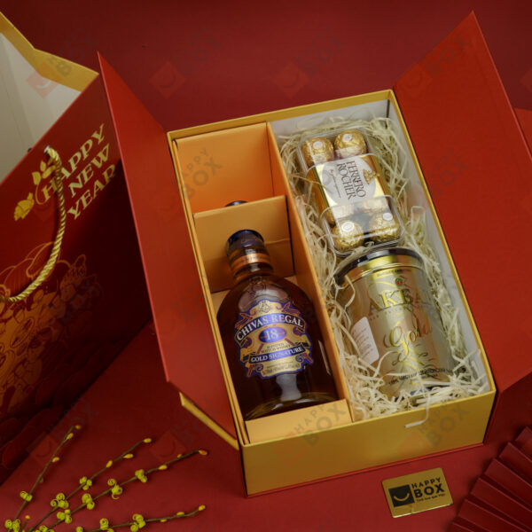 Hộp quà tết cao cấp Happybox Xuân Sum Vầy HPH048