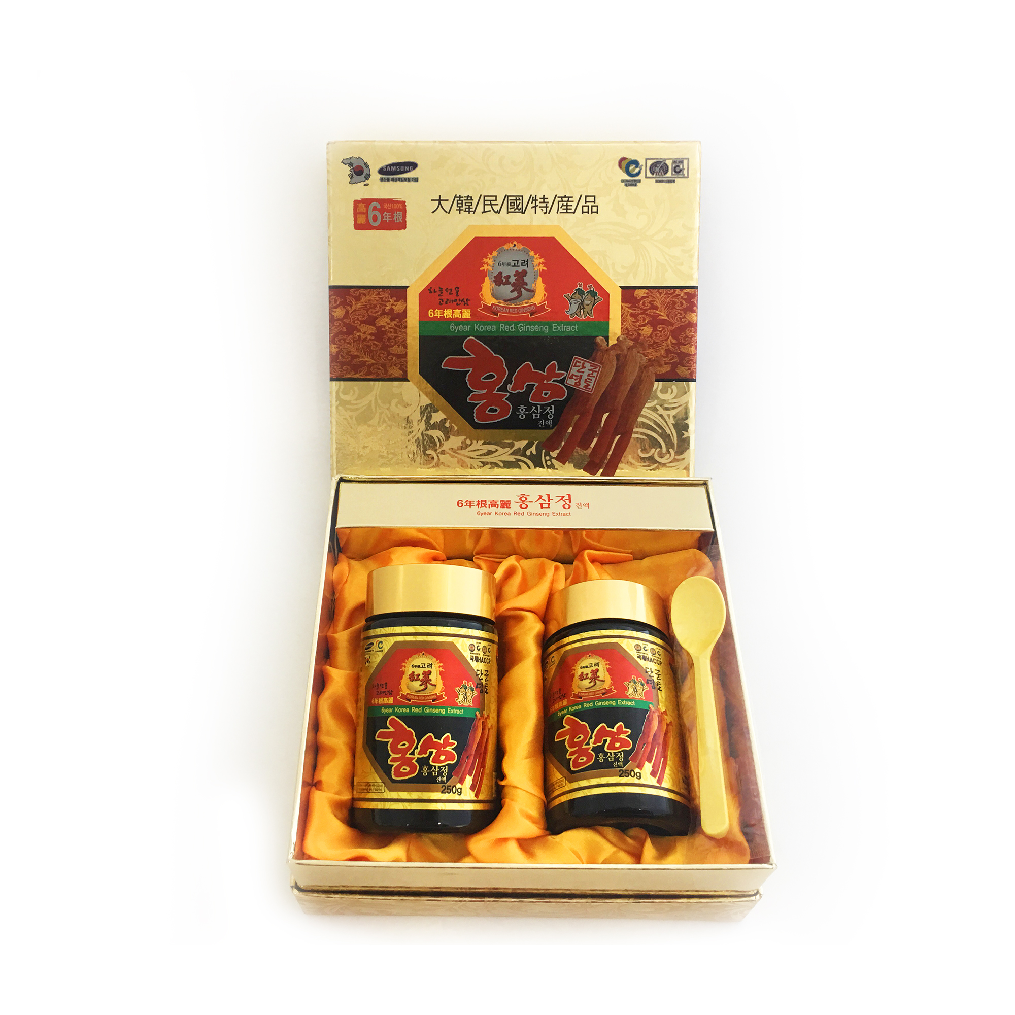 IMG_3327.jpg Cao hồng sâm 6 năm tuổi Hàn Quốc (250g x 2 lọ) - Image 1