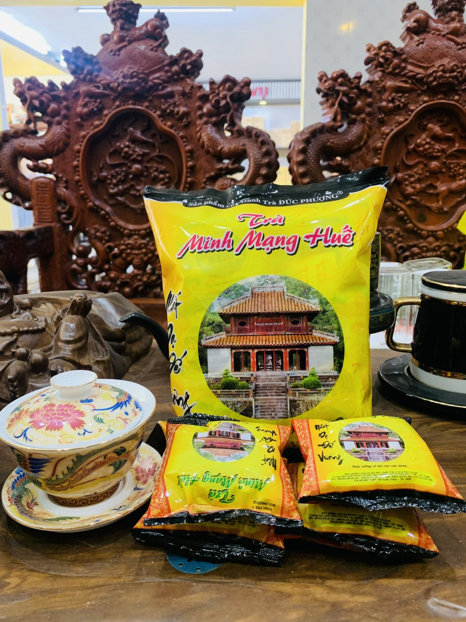 Tra-Minh-Mang-Hue.jpg Trà Minh Mạng Huế (12 gói x 30gam) - Image 1