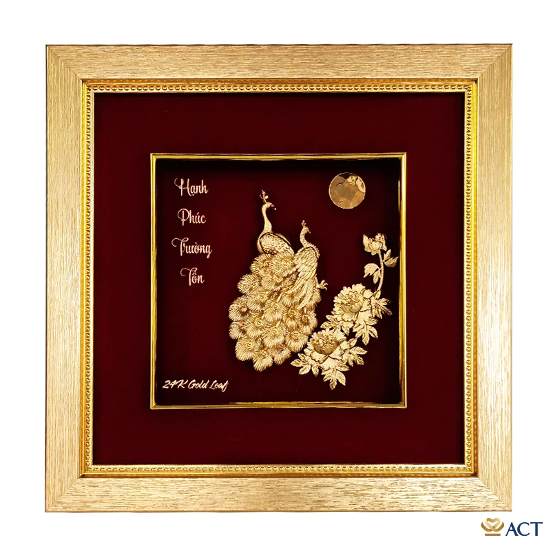 act-2424-0014_da9697a7d5d34271a960bda308bd7840.png Quà tặng tranh Đôi Chim Công dát vàng 24k ACT GOLD ISO 9001:2015 (Mẫu 3) - Image 1