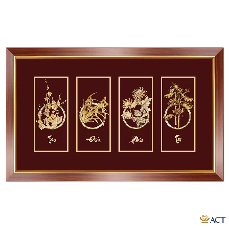 act-4065-0028_566aa50a32a3453b84bf7958eaab675d.png Tranh Tứ Quý dát vàng 24k ACT GOLD ISO 9001:2015 (Mẫu 3) - Image 1