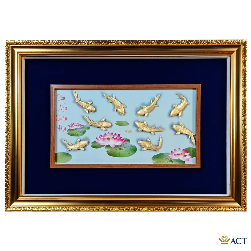 act-6095-0002_f55a080bdc1d4ec782ded3eba92fe913.png Tranh Cửu Ngư dát vàng 24k ACT GOLD ISO 9001:2015 (Mẫu 5) - Image 1