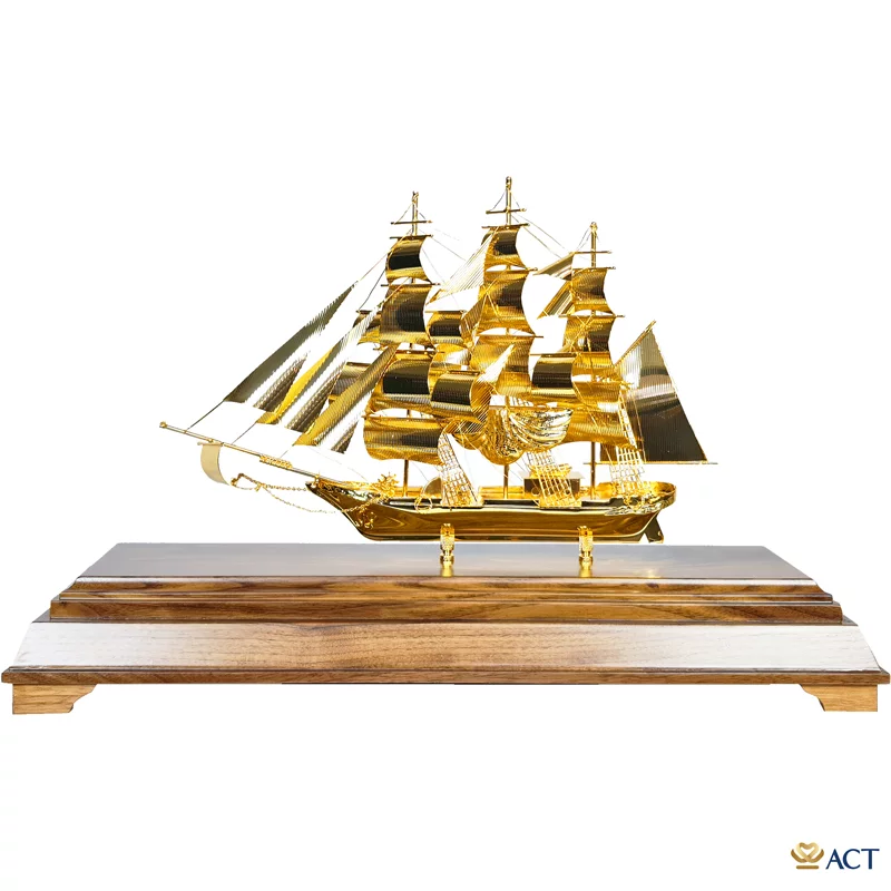 act-bt-0045_c02badb47ac14c089eec807ec62b562b.png Quà tặng Thuyền Buồm mạ vàng 24k ACT GOLD ISO 9001:2015 (Mẫu 94) - Image 1