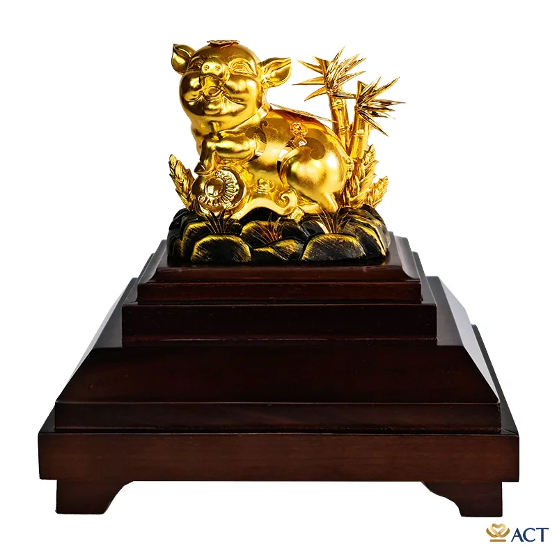 act-bt-0068_9271346d9a854c87bfb0b263c186773b.png Quà tặng Heo Tài Lộc dát vàng 24k ACT GOLD ISO 9001:2015(Mẫu 1) - Image 1
