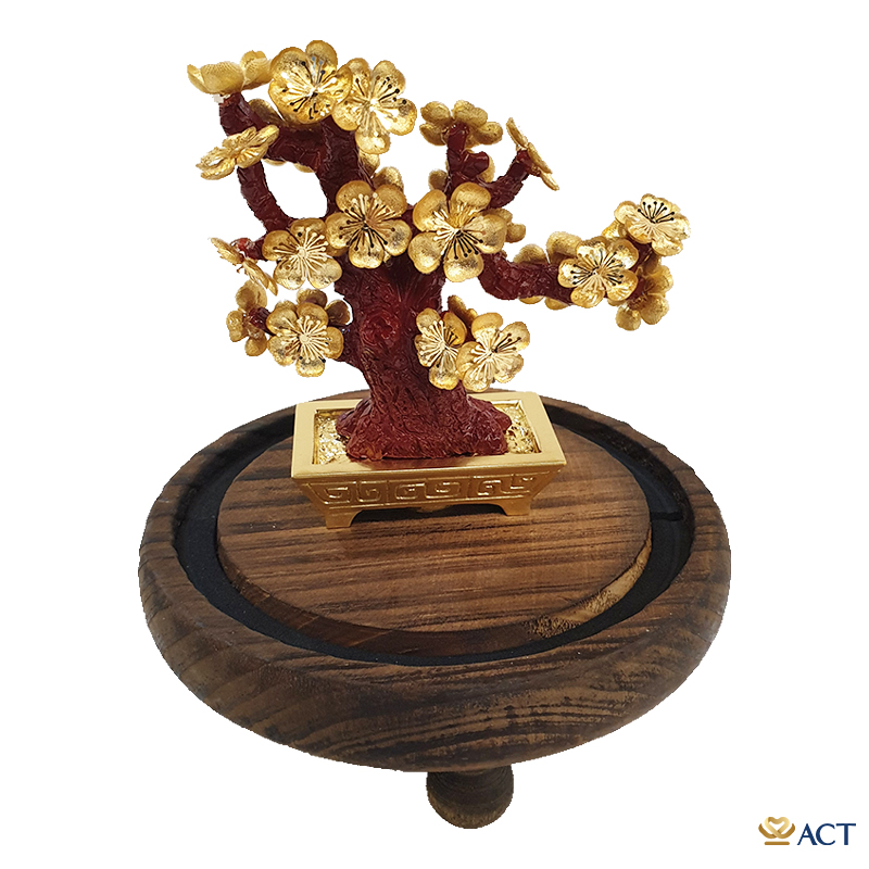 act-bt-0113_e333f88631b44790a04ee8050eec2432.jpg Quà tặng Chậu Mai dát vàng 24k ACT GOLD ISO 9001:2015(Mẫu 1) - Image 1