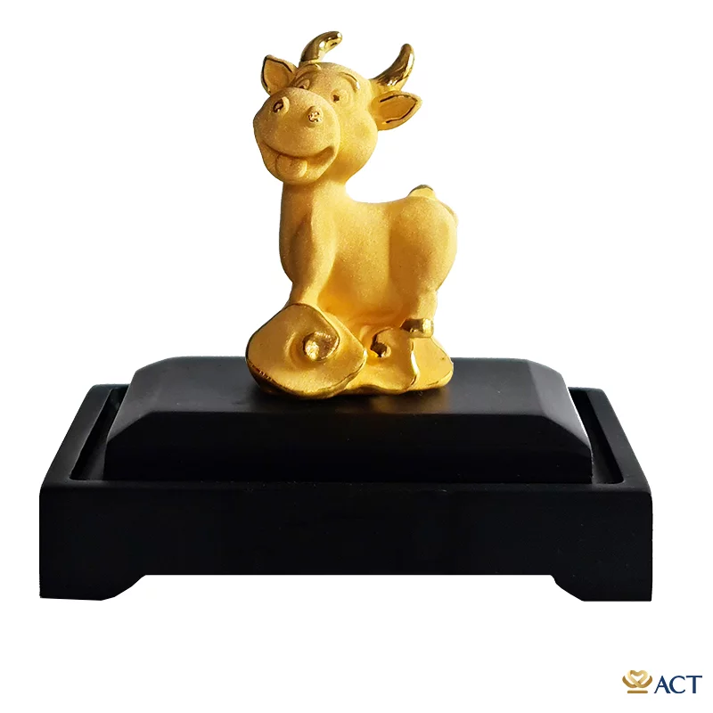 act-bt-0124_58b86757e5ff4895b46af892dea2c0b3.png Quà tặng Trâu Cute dát vàng 24k ACT GOLD ISO 9001:2015 - Image 1