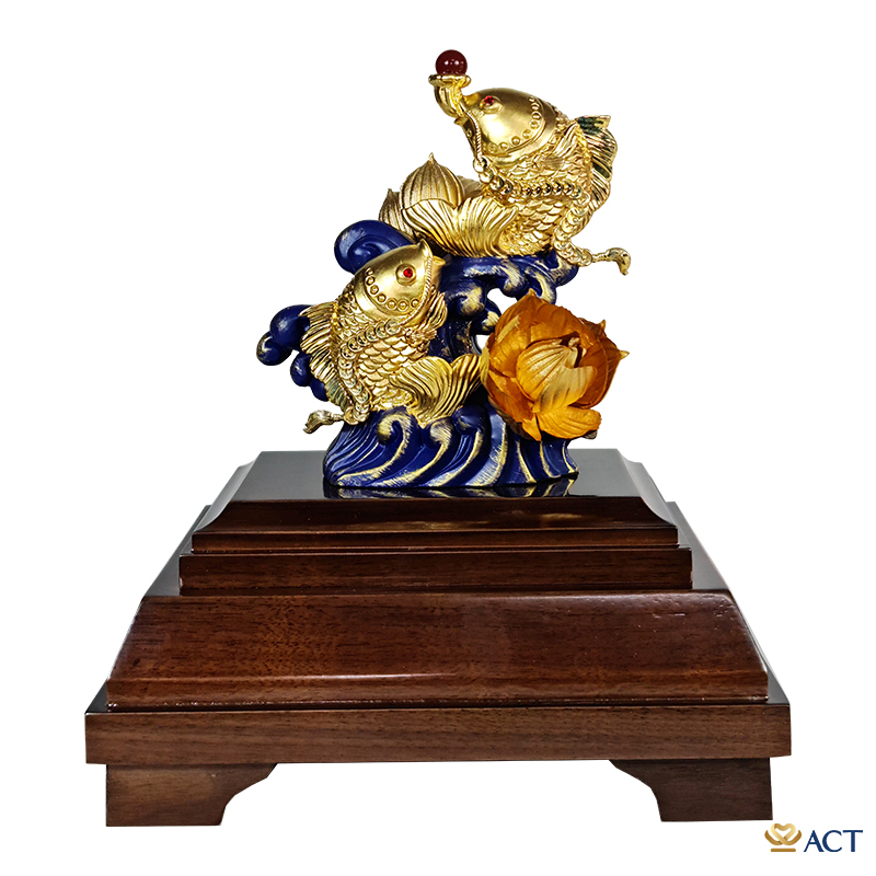 act-bt-0137_426d196c241a4864a7963cf8ee50a918.png Quà tặng Cá Chép Hoa Sen dát vàng 24k ACT GOLD ISO 9001:2015 - Image 1