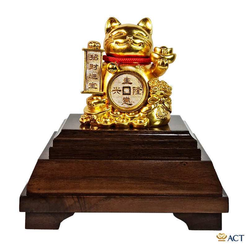 act-bt-0196-3_14adf9ef638946b5a04cce36e3e5256a.png Quà tặng Mèo Thần Tài Vàng Lá 24k ACT GOLD ISO 9001:2015 (Mẫu 2) - Image 1