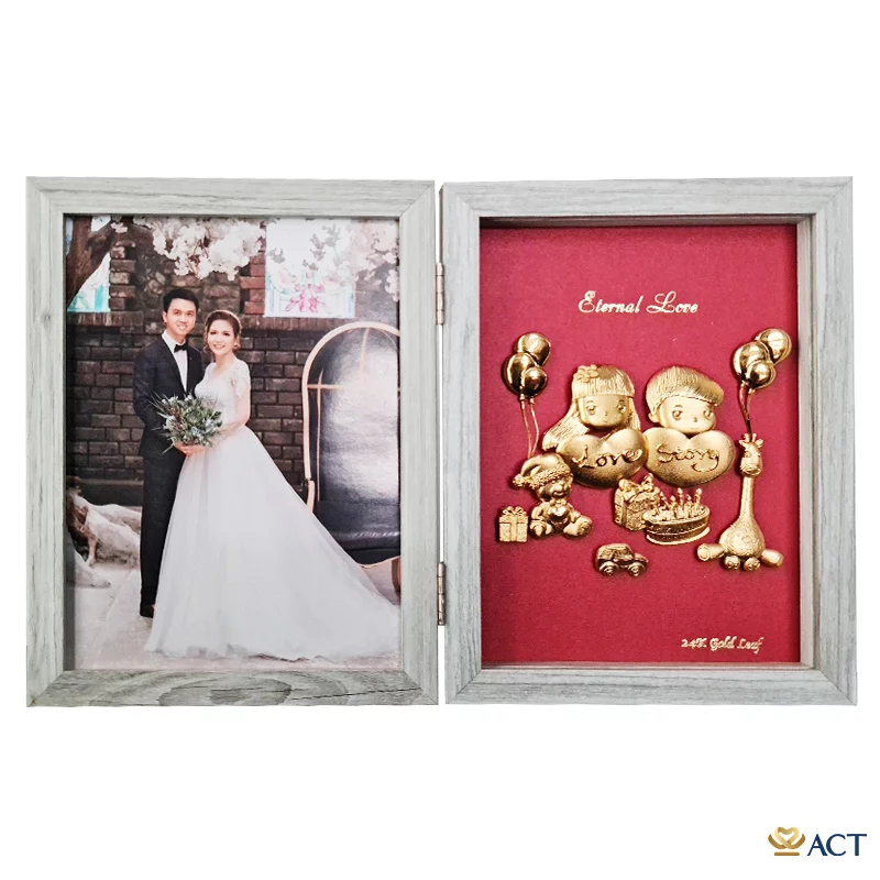 act-ka-0002_d58e86fd600b422c8ce48c32b05467aa.png Quà tặng Khung Ảnh Tình Nhân dát vàng 24k ACT GOLD ISO 9001:2015(Mẫu 2) - Image 1