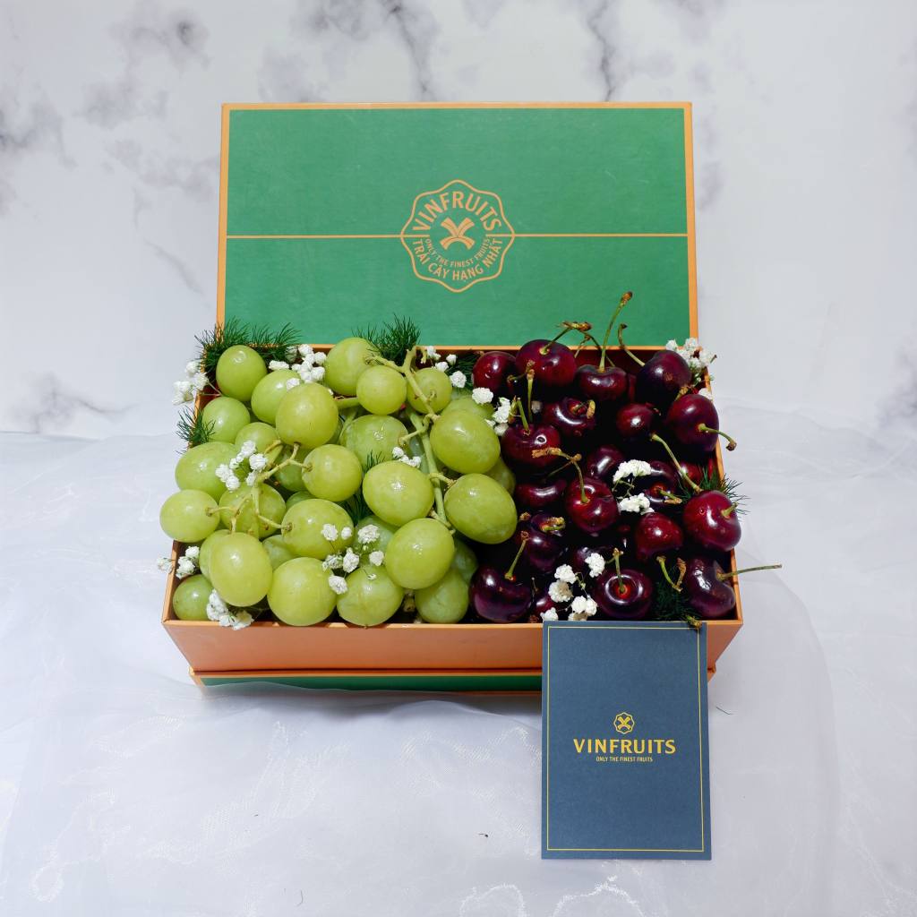 bbb1f3d7e57e24207d6f-1024x1024-1.jpg Gift Box Cherry Mỹ + Nho Xanh Úc - Image 1