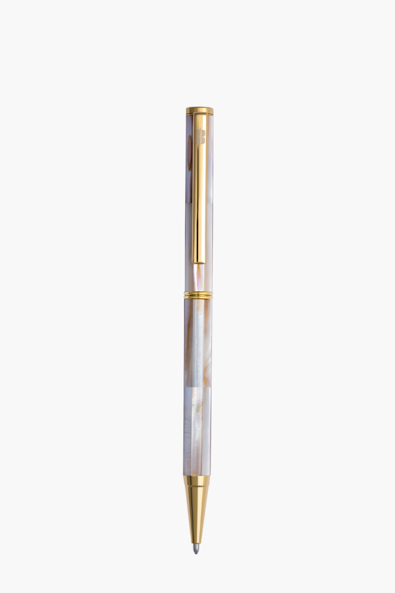 but-ky-khac-ten-inspired-vang-34_1d74454cb9f84d49984556478a70313c.png Inspired - Bút Ký Ngọc Trai Tím Mississippi - Mạ Titanium Gold - Image 1
