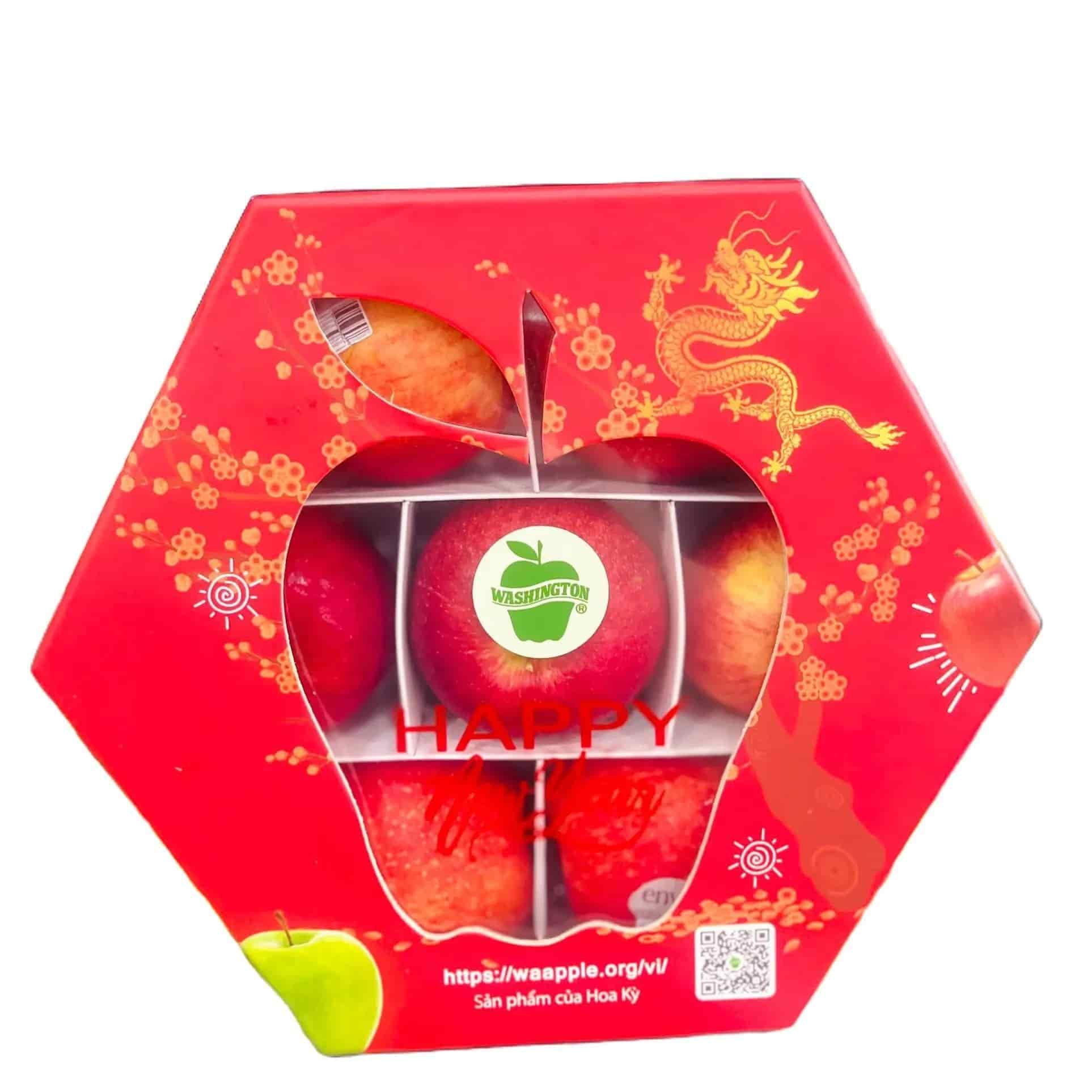 giỏ quà táo đơn giản Set Qùa Tết Táo Envy - Image 1