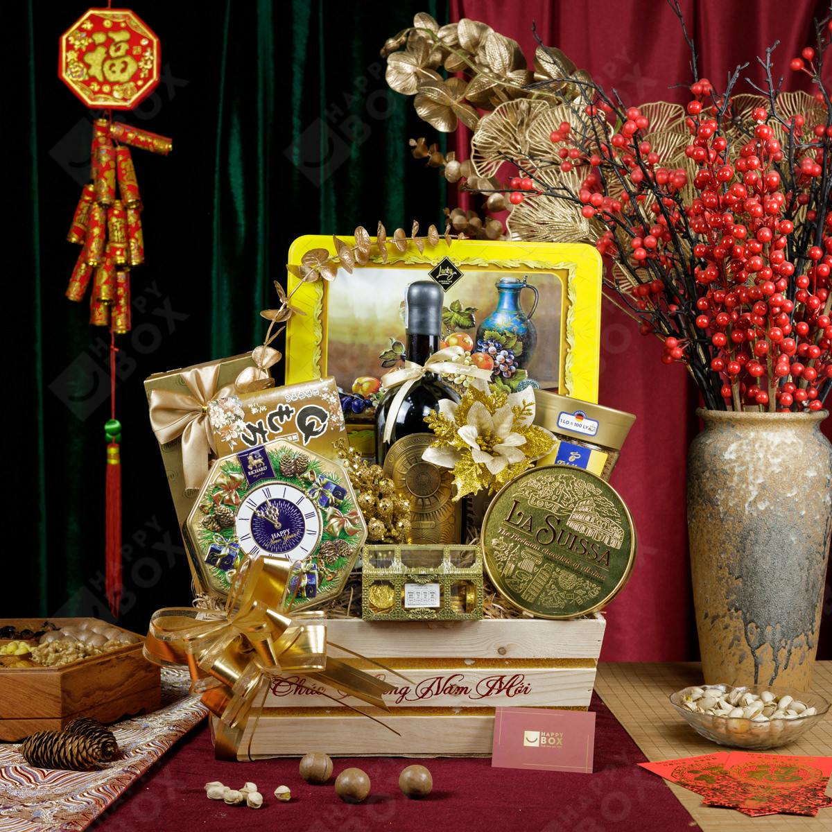gio-qua-tet-chuc-mung-nam-moi-2-1.jpg Giỏ quà Tết cao cấp Happybox HPG161 - Image 1