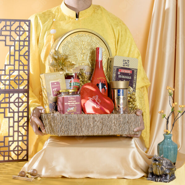 Giỏ Quà Tết Cao Cấp Happybox HPG303