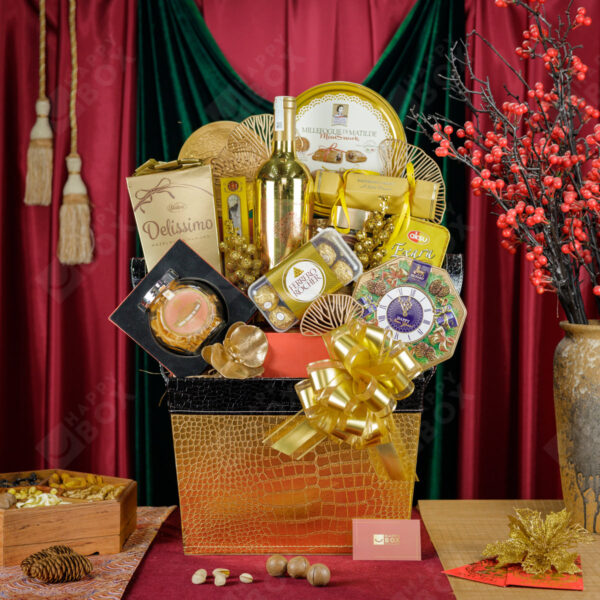 Giỏ quà cao cấp Tân Xuân Như Ý Happybox HPG174