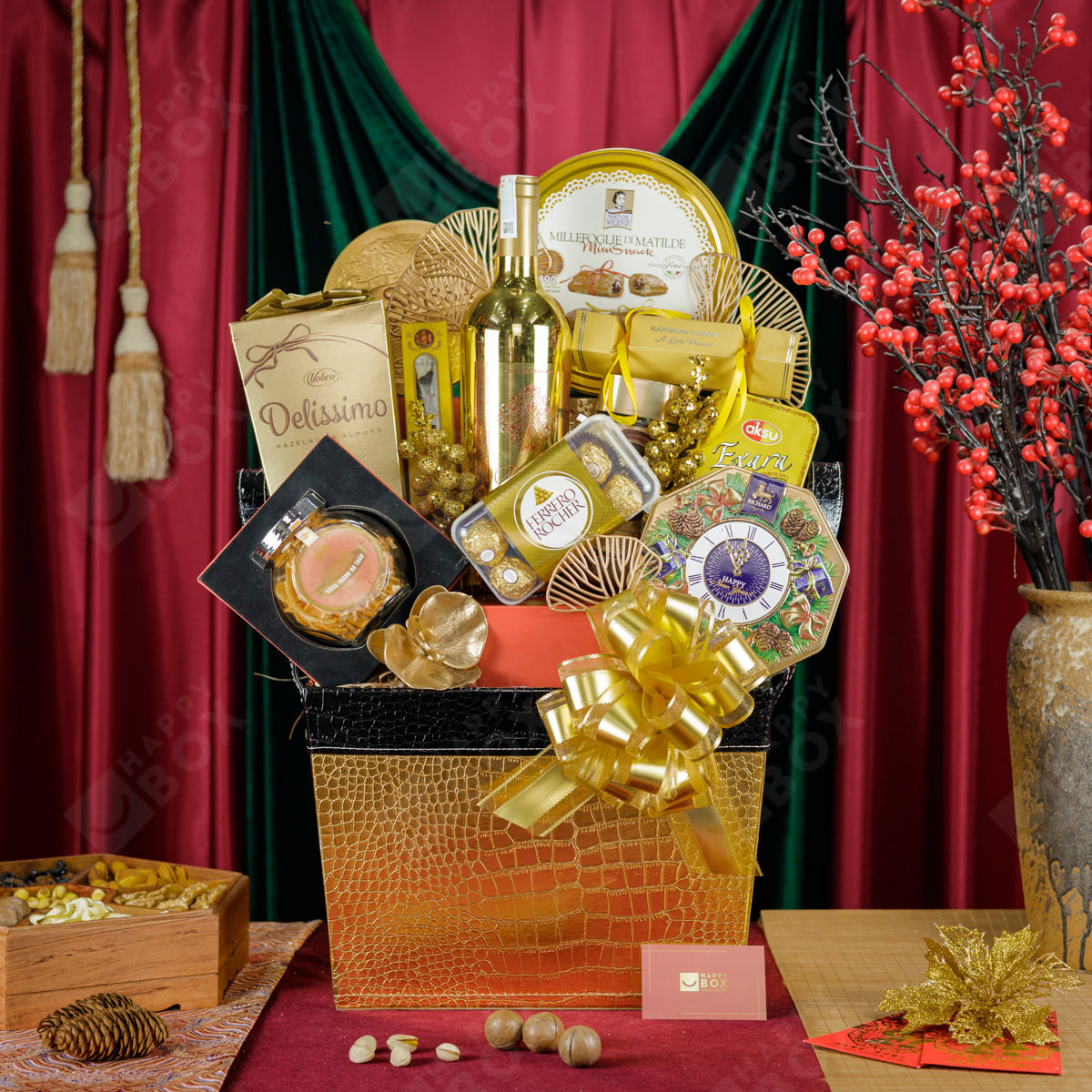 gio-qua-tet-happybox-HPG1743.jpg Giỏ quà cao cấp Tân Xuân Như Ý Happybox HPG174 - Image 1
