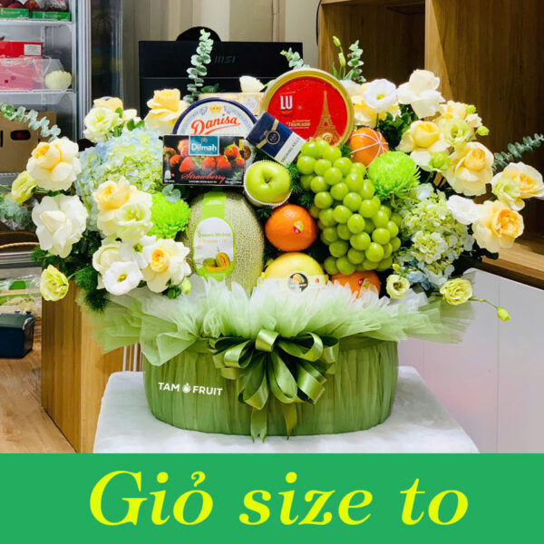 Giỏ hoa quả dạm ngõ ht192